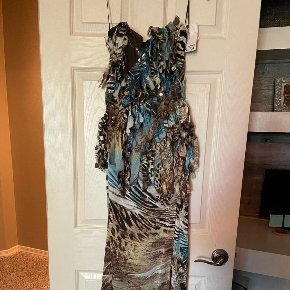 Beautiful and unique Juan Carlos Pinera Gown